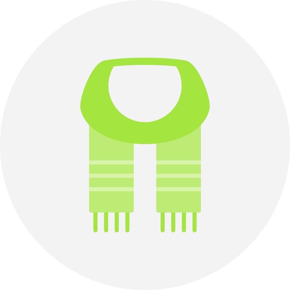 Scarf Creative Icon Design vector
