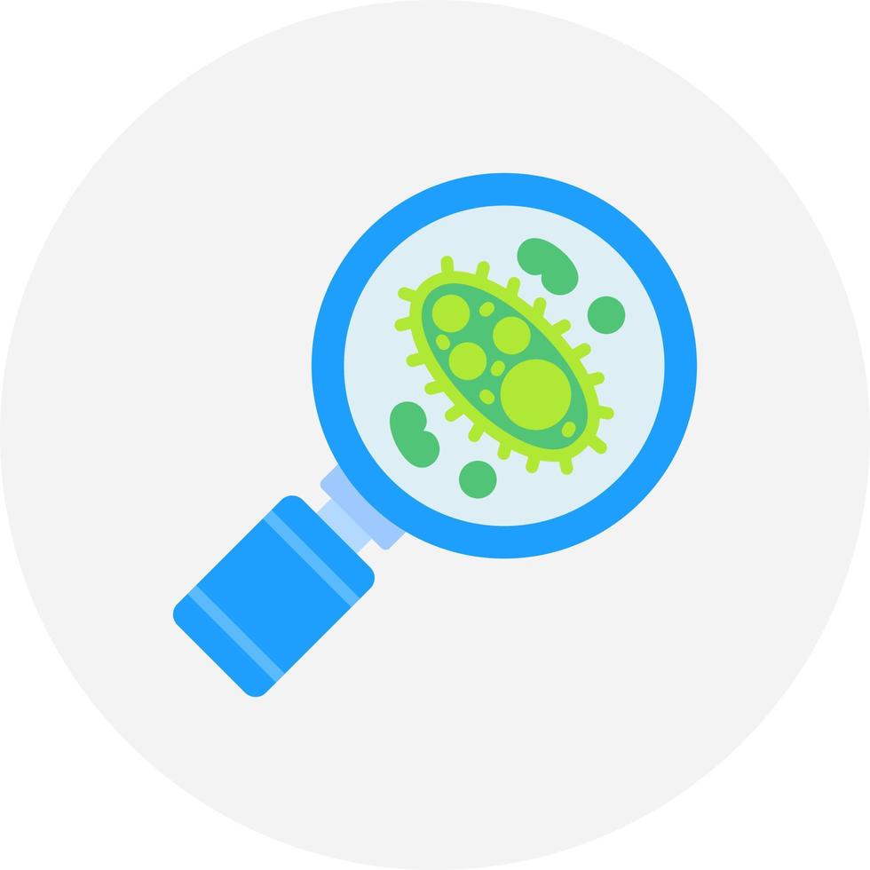 Bacteria Creative Icon Design vector