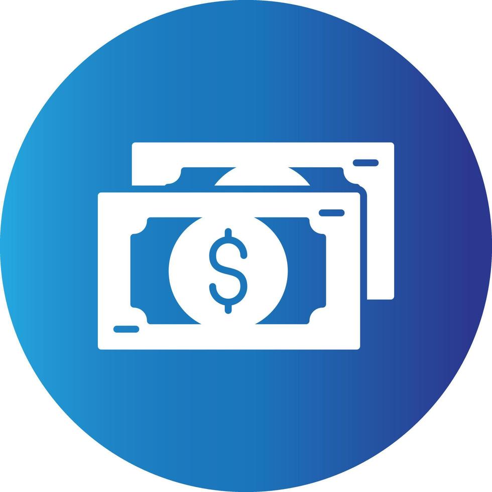 Money Creative Icon Design vector