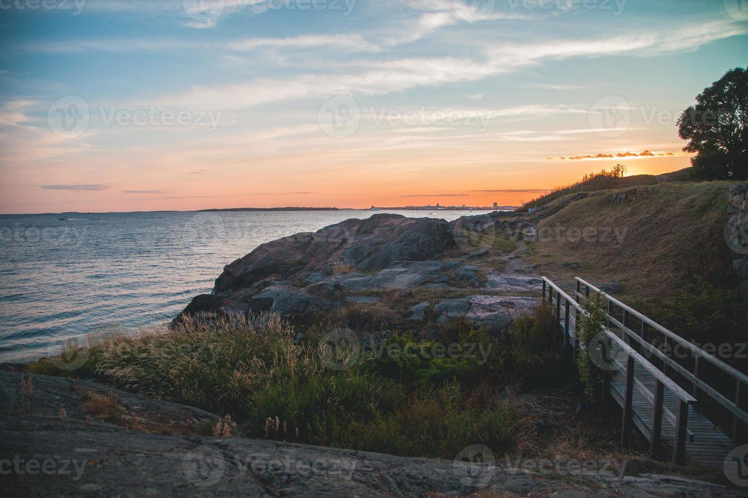 Views from around Suomenlinna in Helsinki, Finland photo