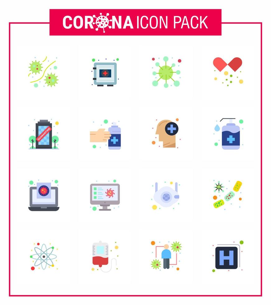 conjunto simple de covid19 protección azul 25 icono del paquete de iconos incluido medicamentos drogas seguro virus epidemia viral coronavirus 2019nov enfermedad vector elementos de diseño