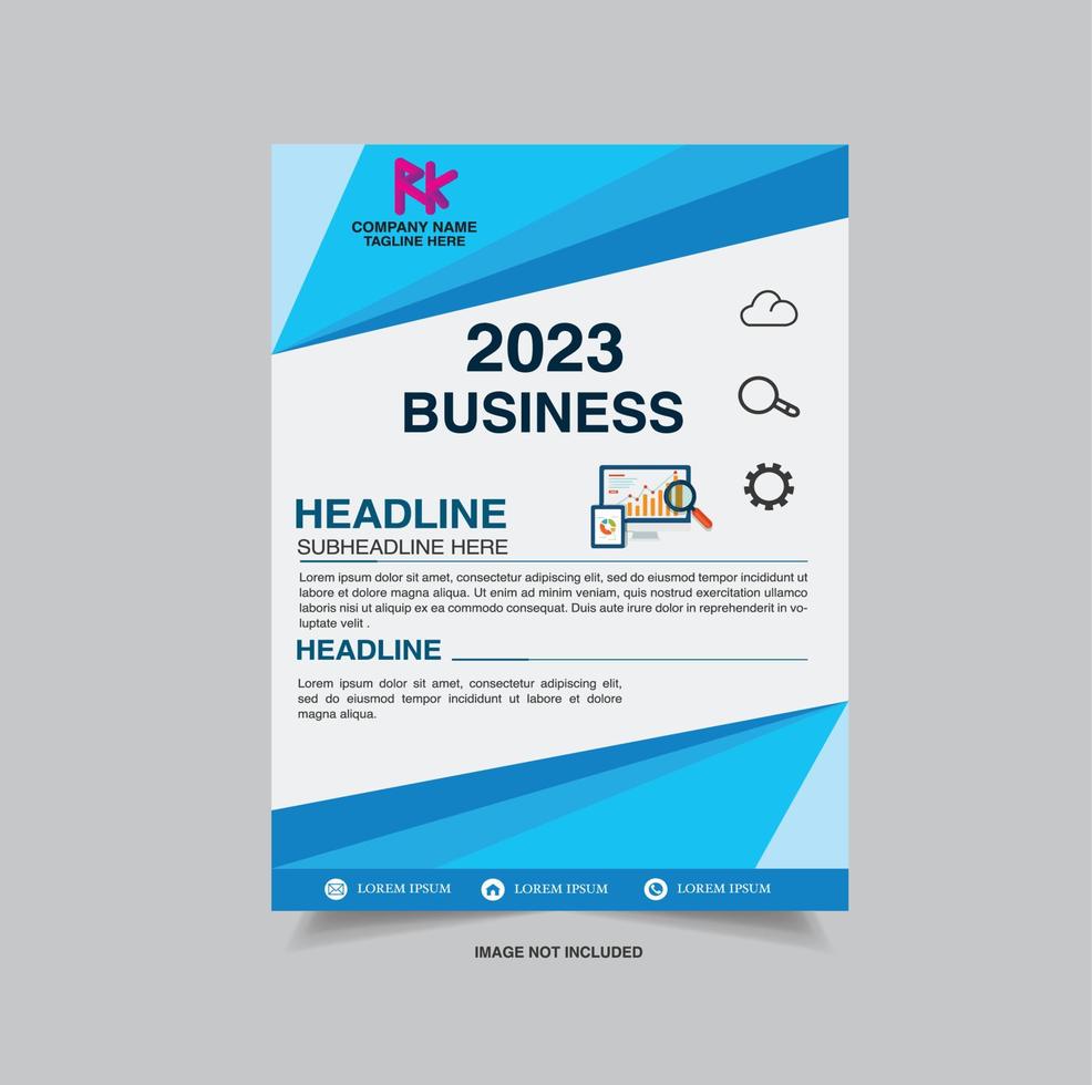 2023 Business Poster vector