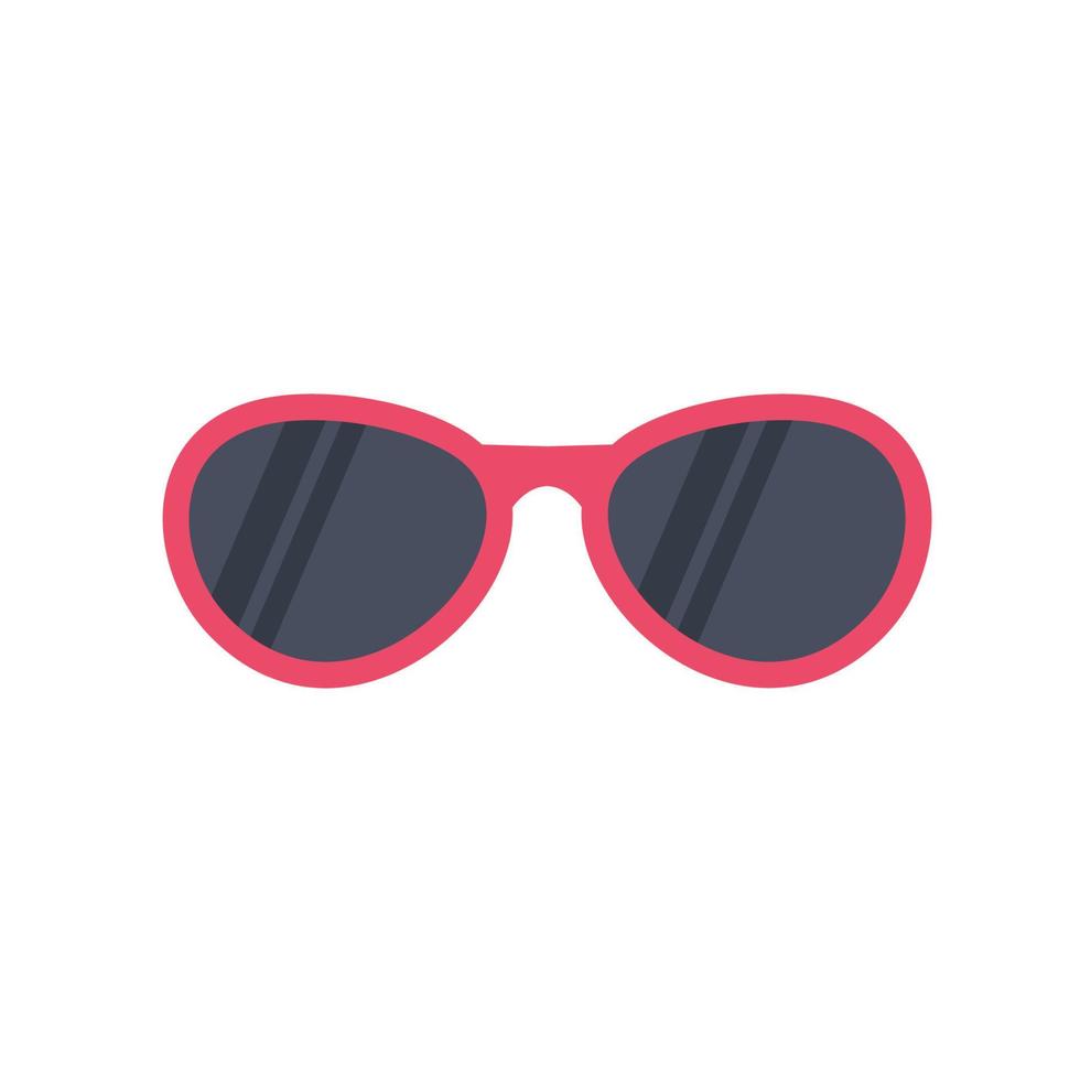 glasses icon vector illustration cartoon style.