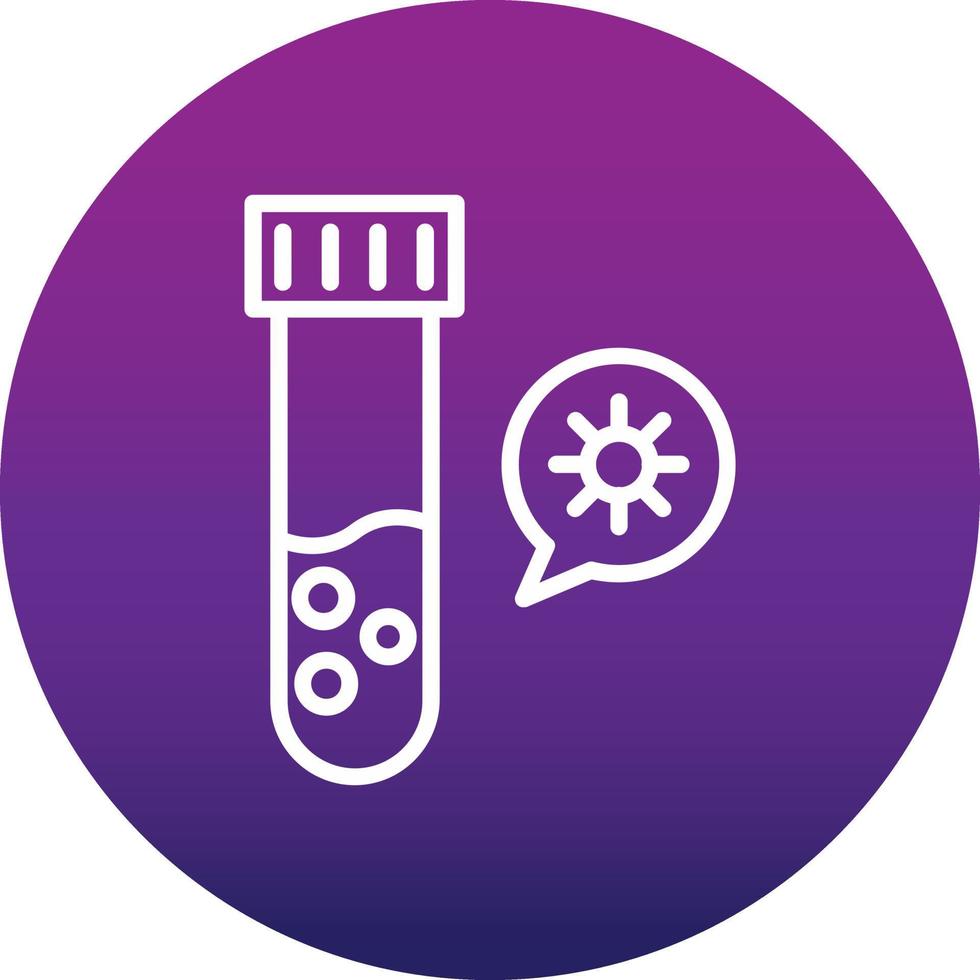 Test Tube Vector Icon Design