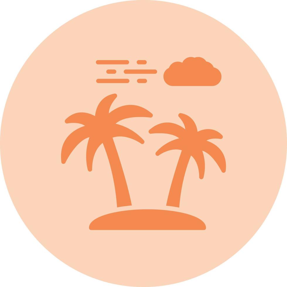 Island Vector Icon