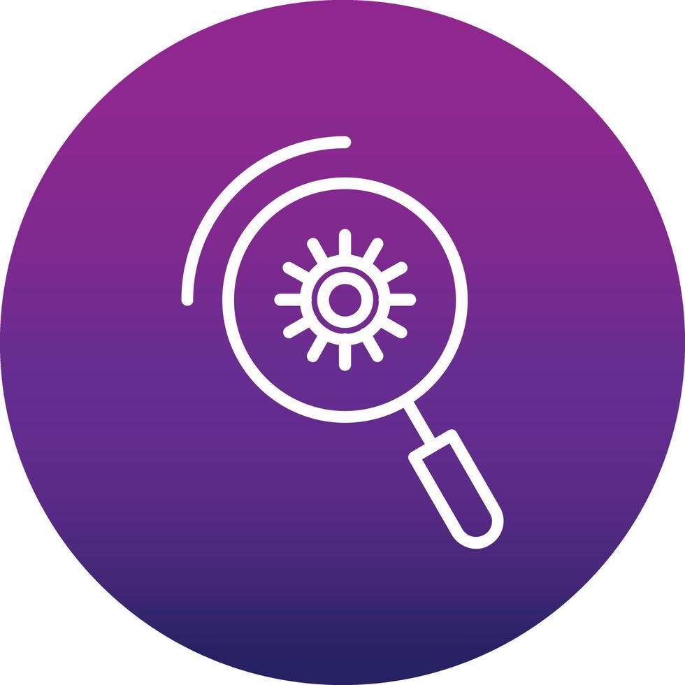 Magnification Vector Icon Design