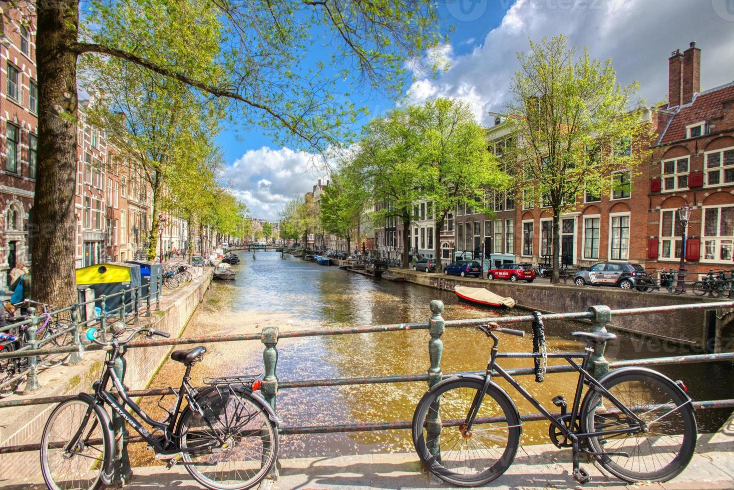 Canals in Amsterdam photo