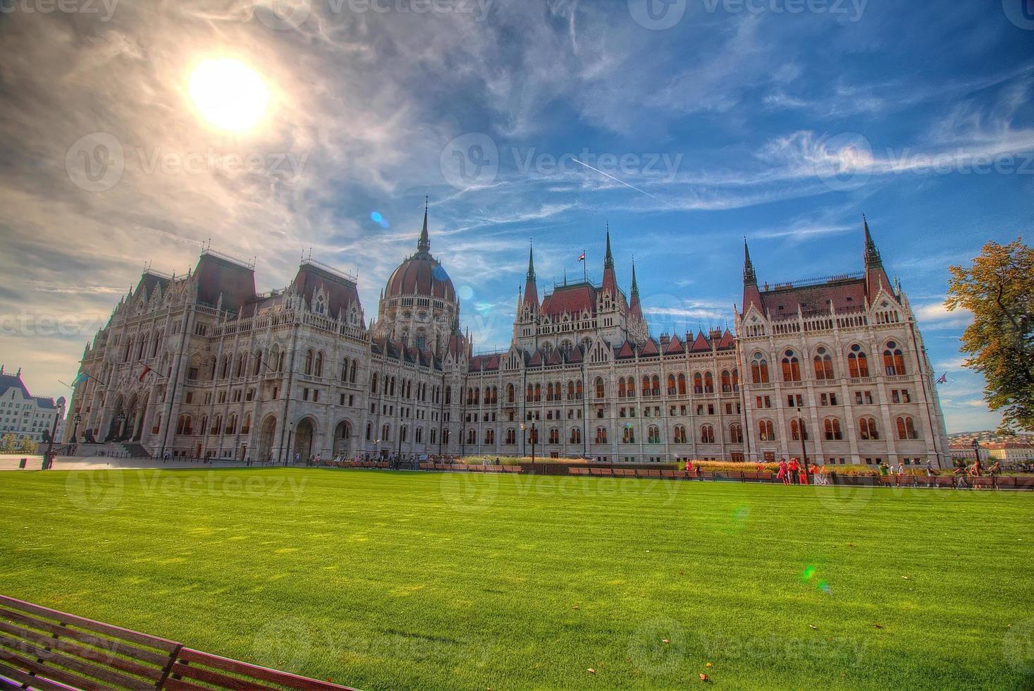 vistas desde budapest, hungría foto