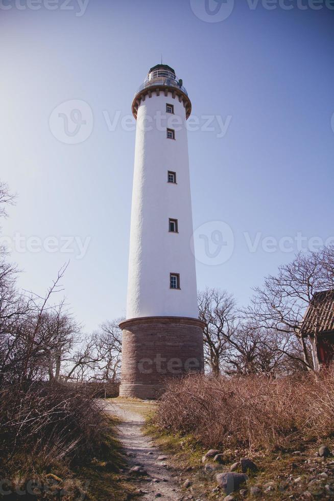 Lange Erik lighthouse in the north of Oland, Sweden photo