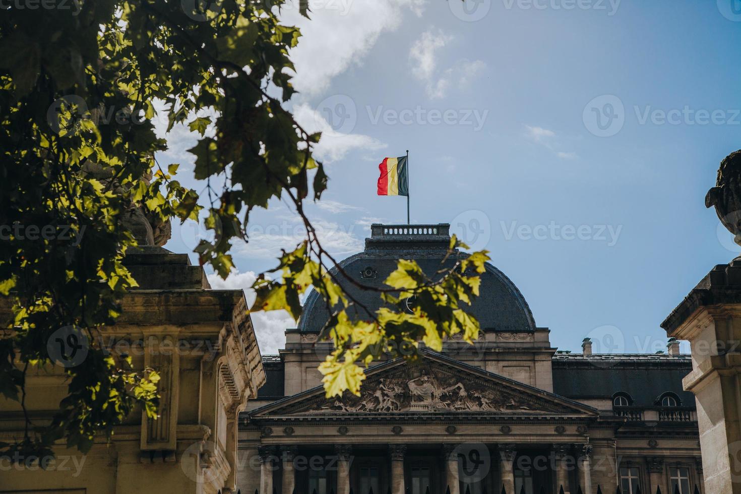 Royal Palace of Brussels in the city of Brussels, Belgium photo