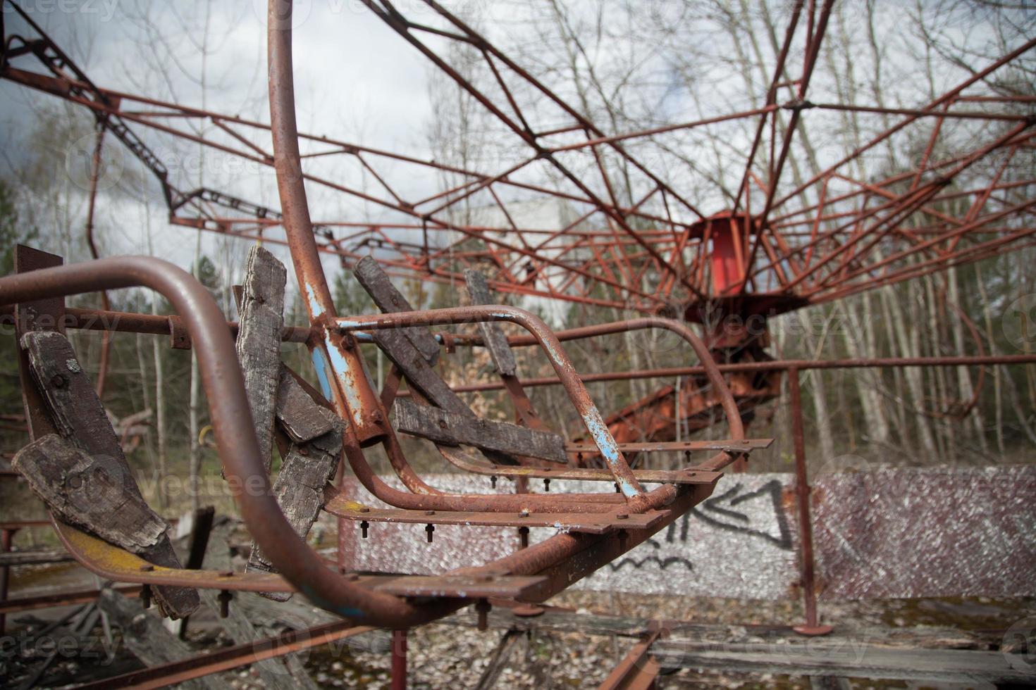 Amusement Park in the Chernobyl Exclusion Zone photo