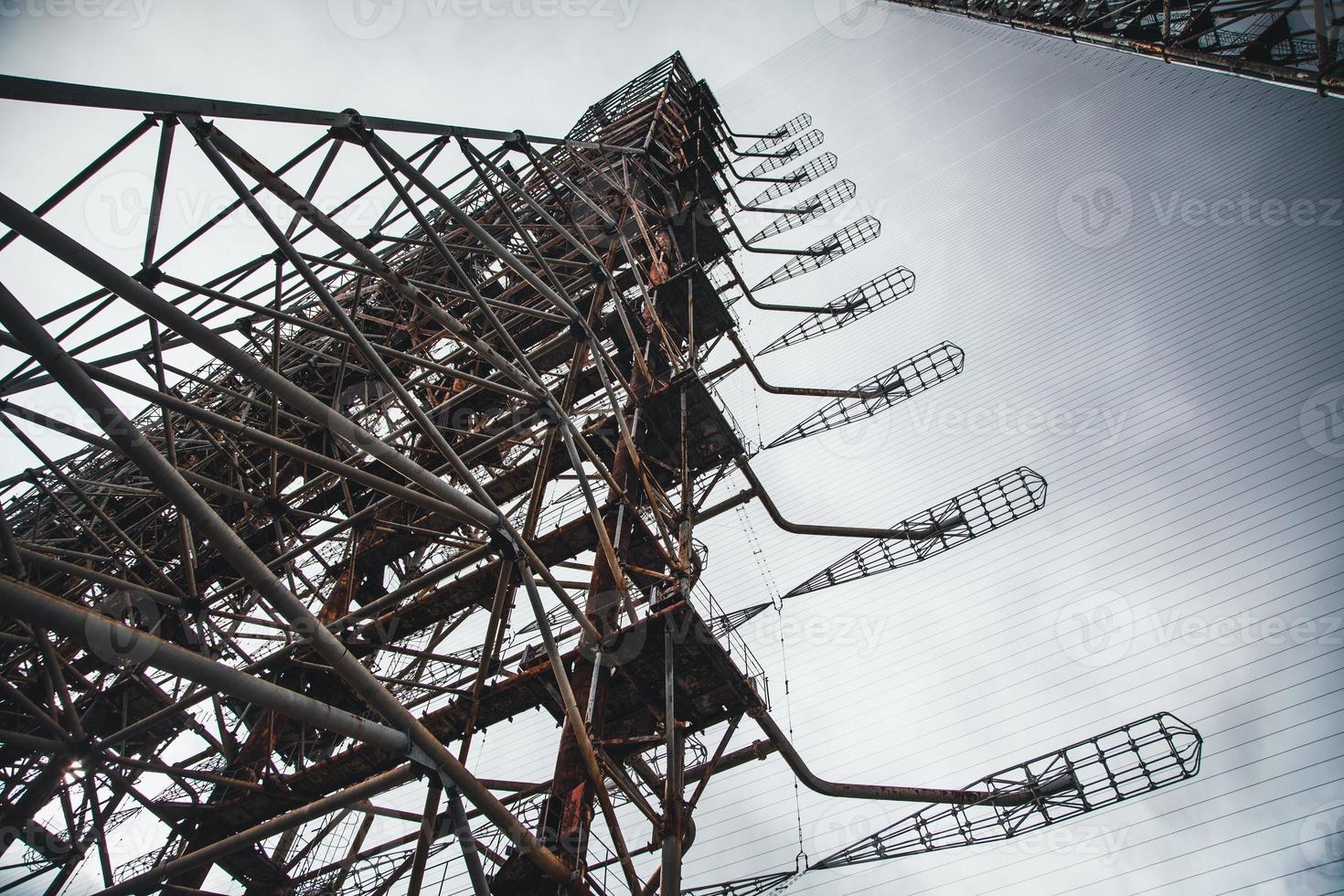 radar duga de la zona de exclusión de chernobyl foto