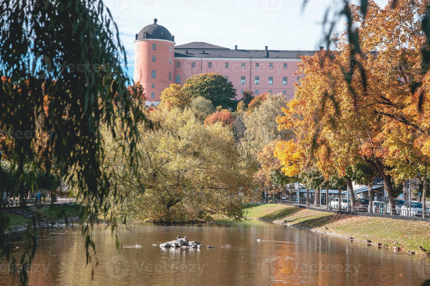 Views of Uppsala, Sweden in the fall photo