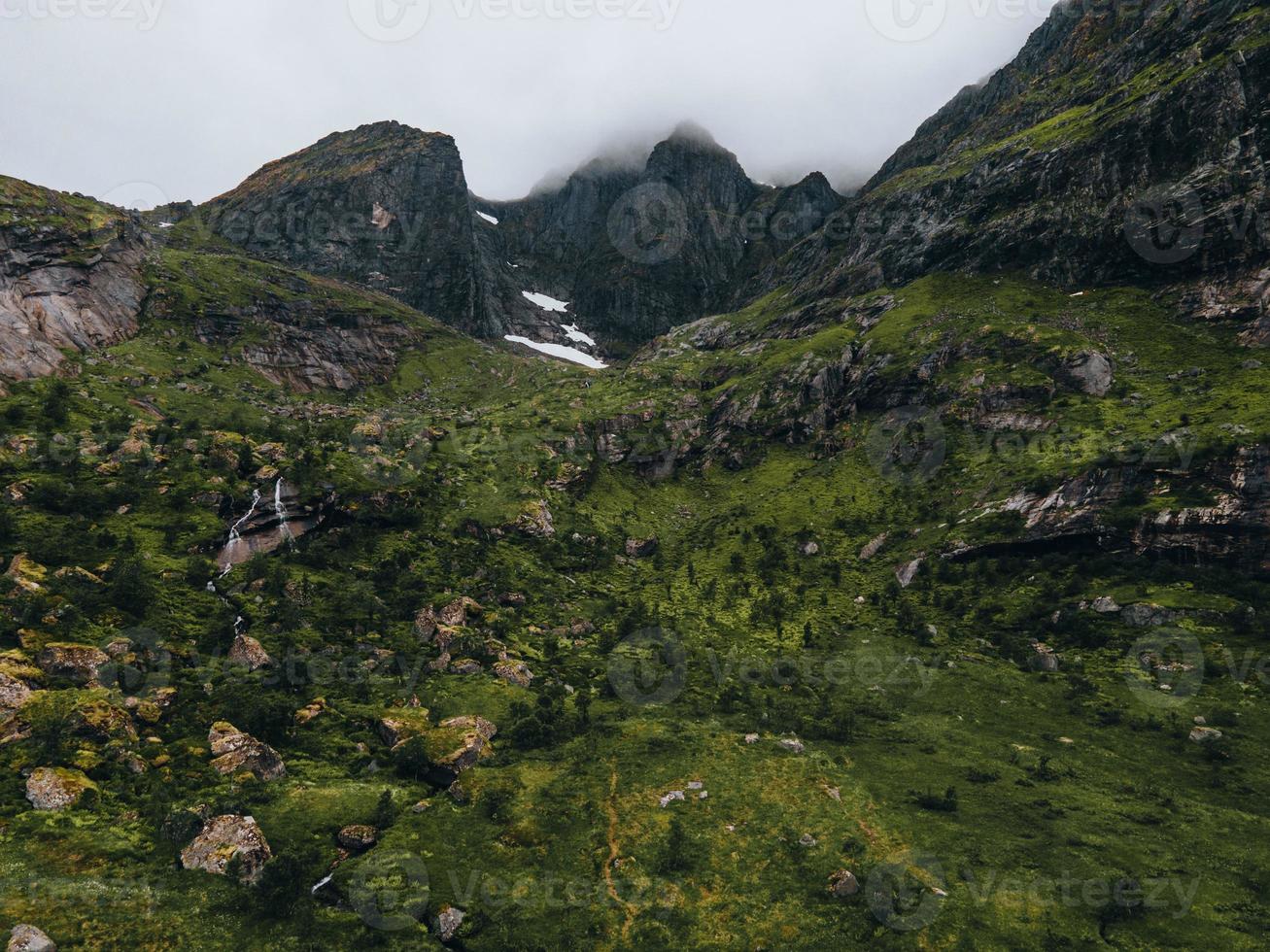 Views from around the Lofoten Islands in Norway photo