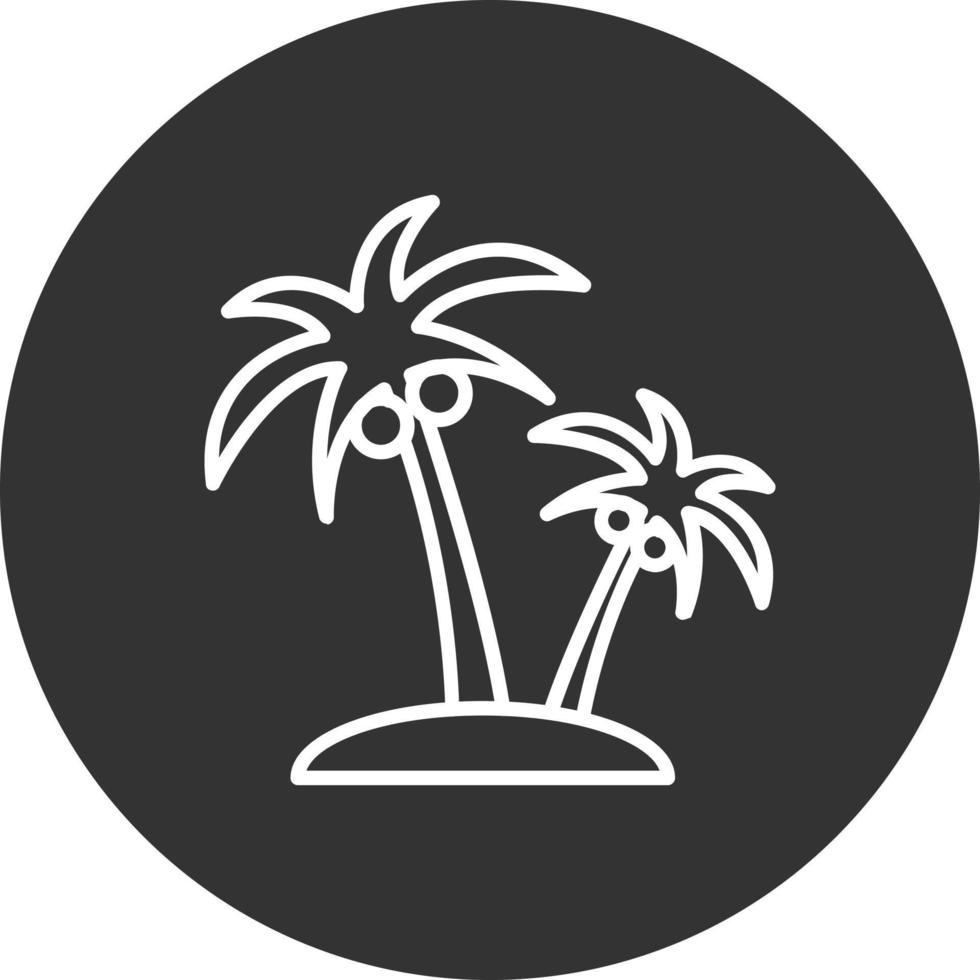 Coconut Tree Vector Icon