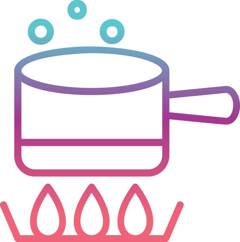 Boiling Vector Icon Design