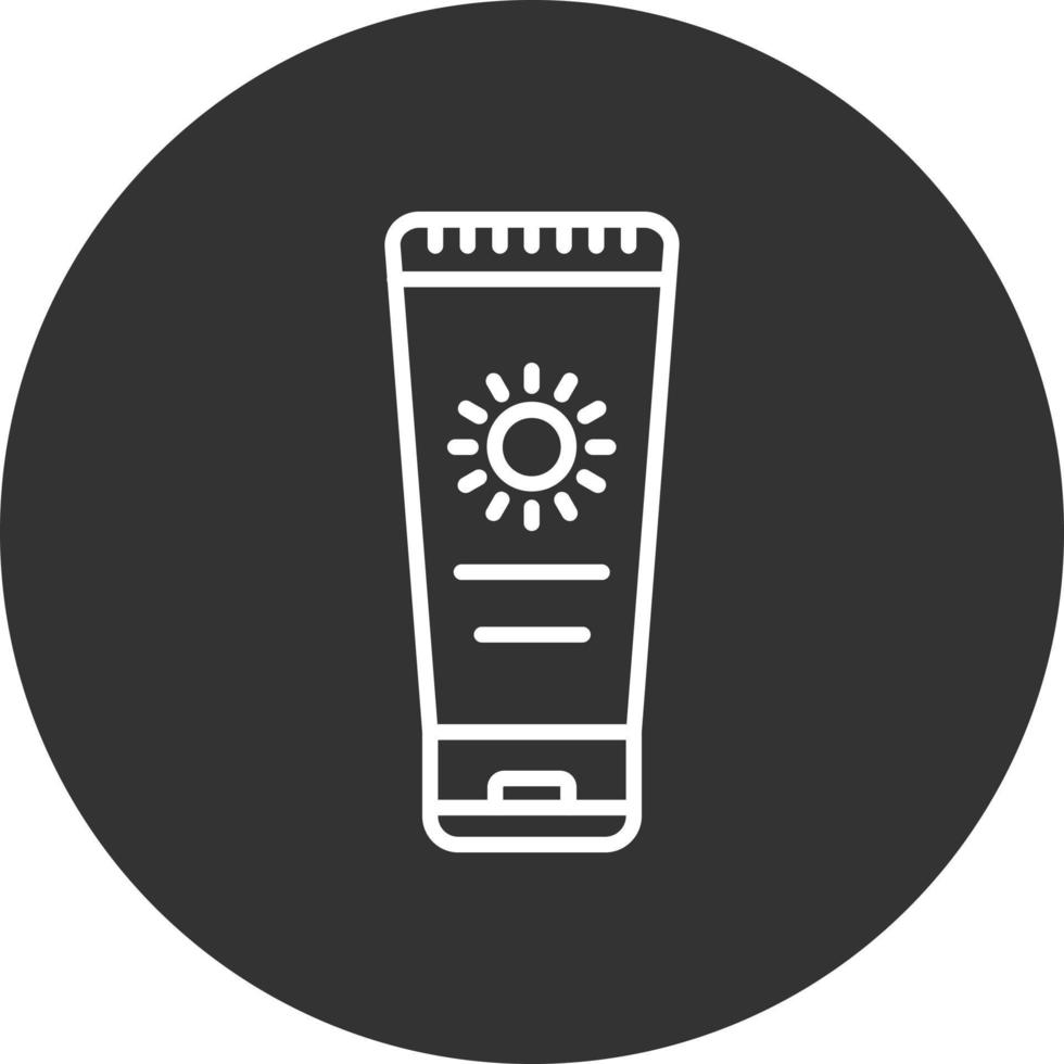 Sunblock Vector Icon