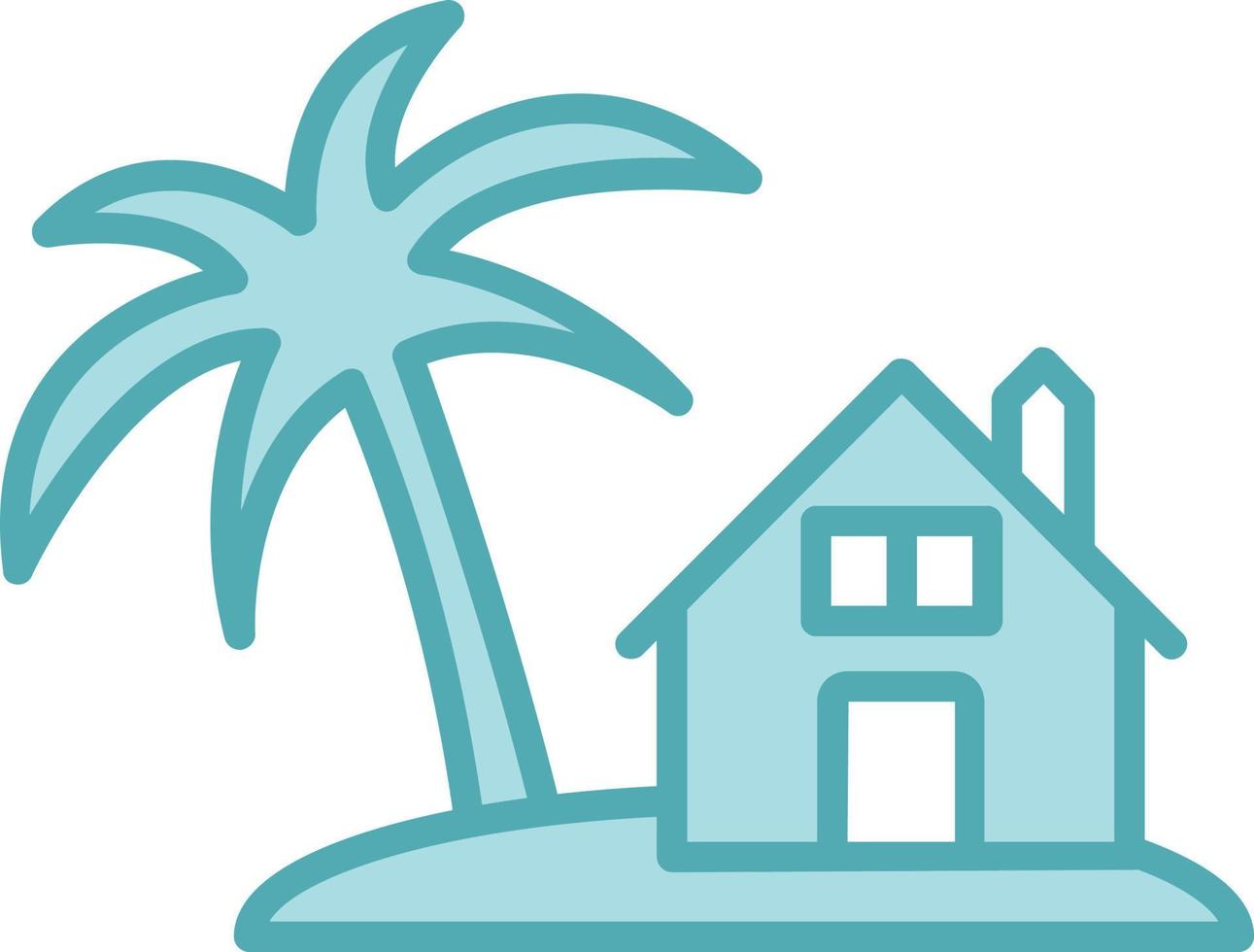 Beach Vector Icon