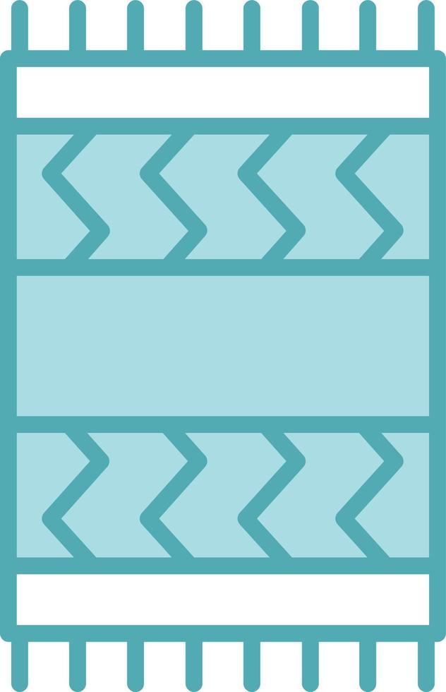 Beach Towel Vector Icon