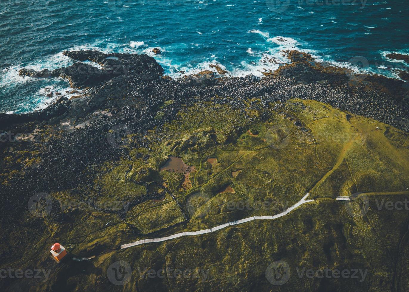 Ondverdarnes lighthouse in the Snaefellsness Peninsula in Iceland photo