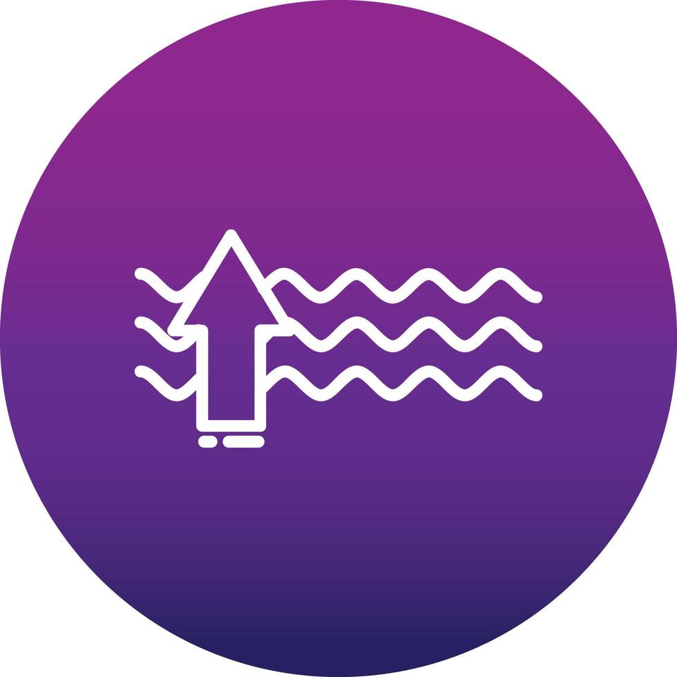 Tide Vector Icon Design