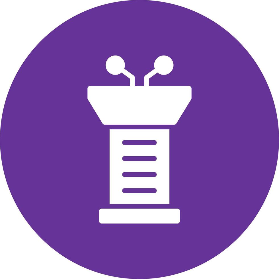 Podium Vector Icon