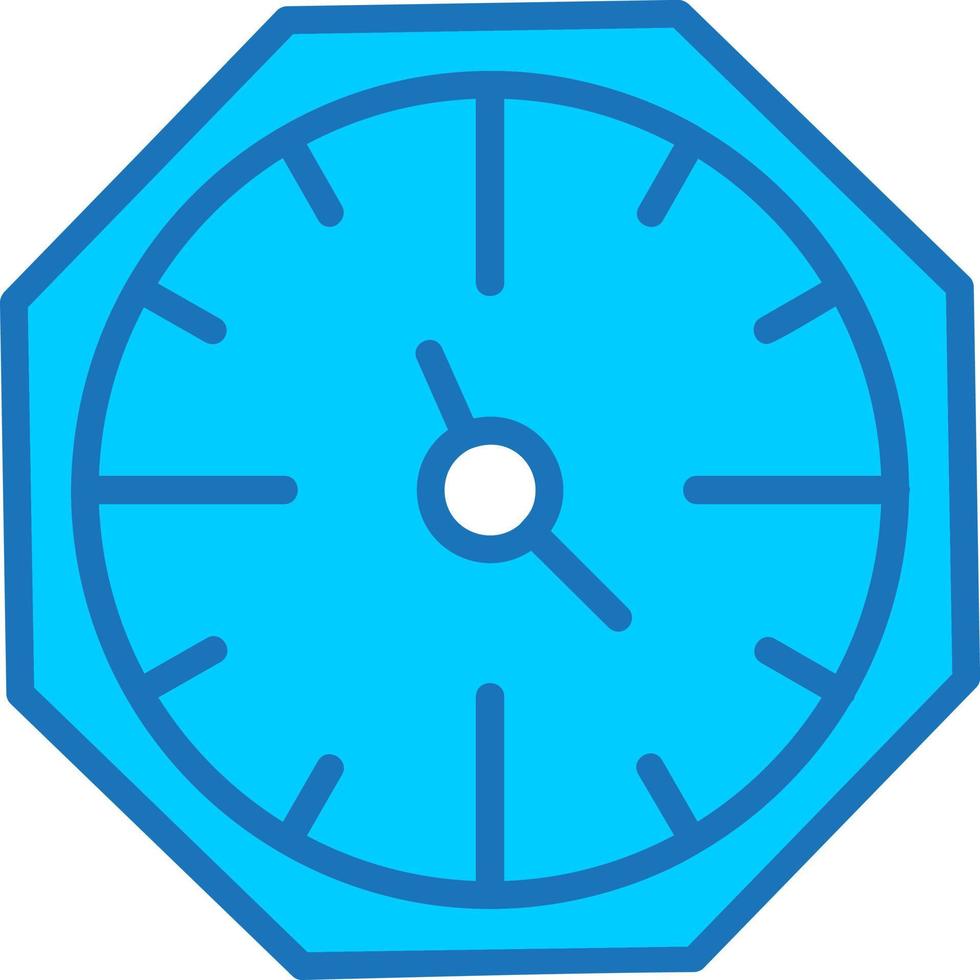 Wall Clock Vector Icon