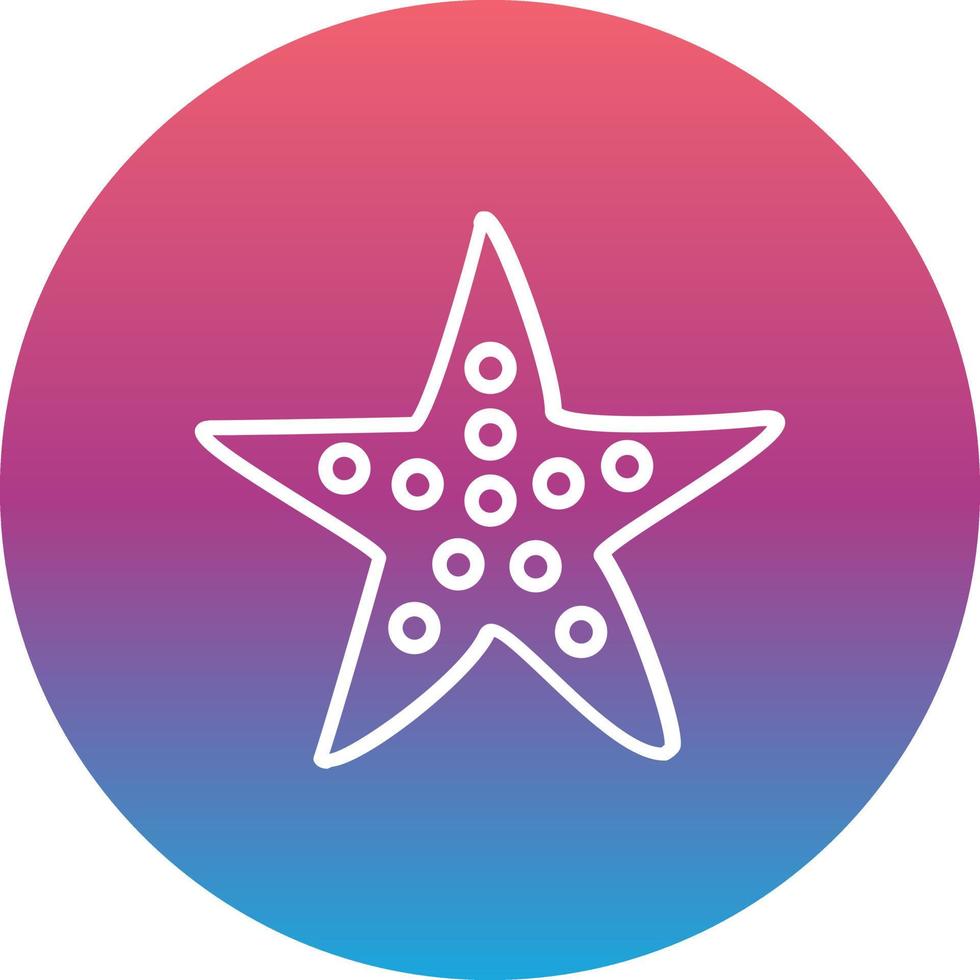 StarFish Vector Icon