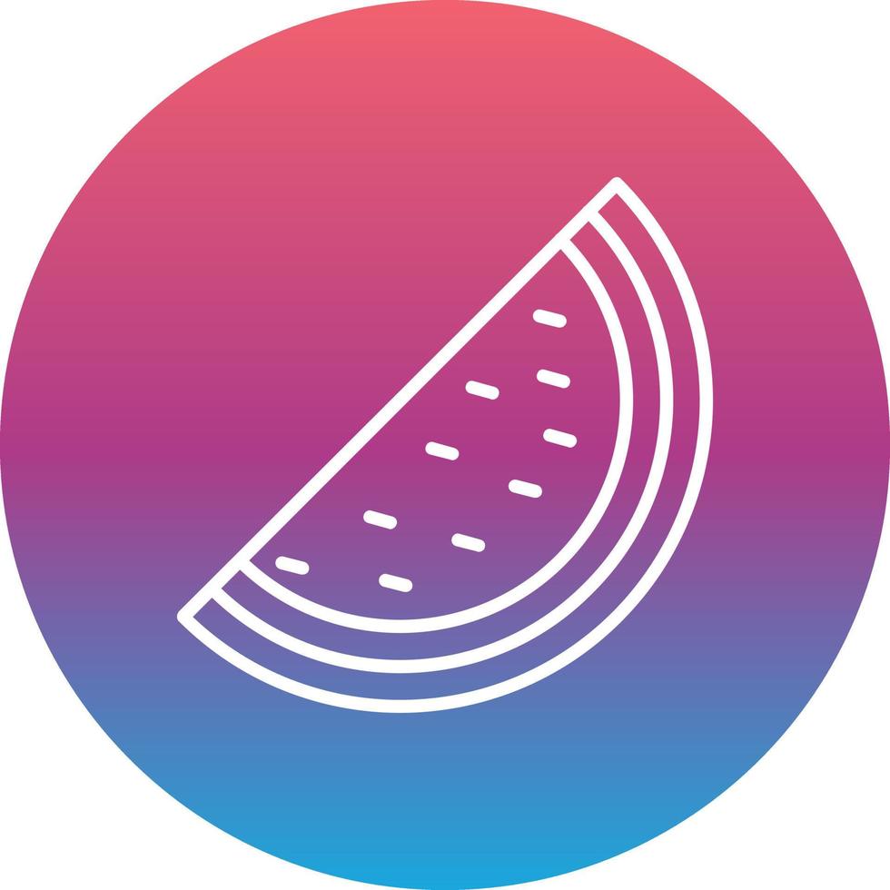 Watermelon Vector Icon