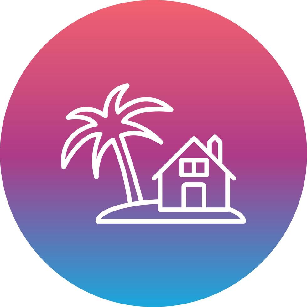 Beach Vector Icon