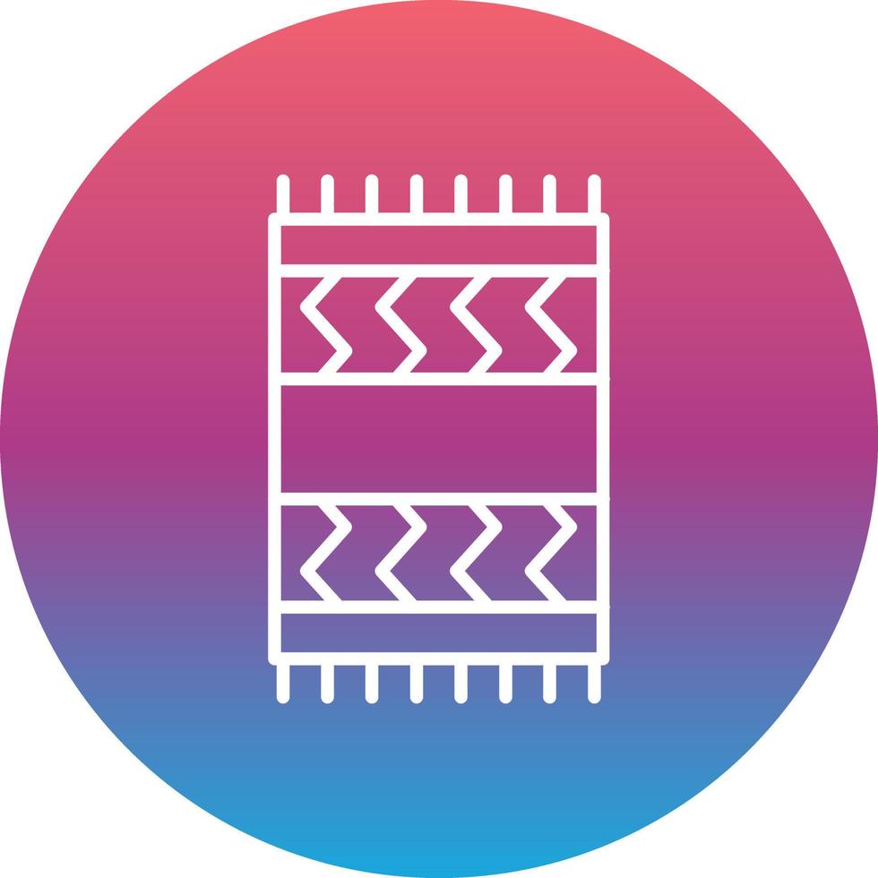 Beach Towel Vector Icon