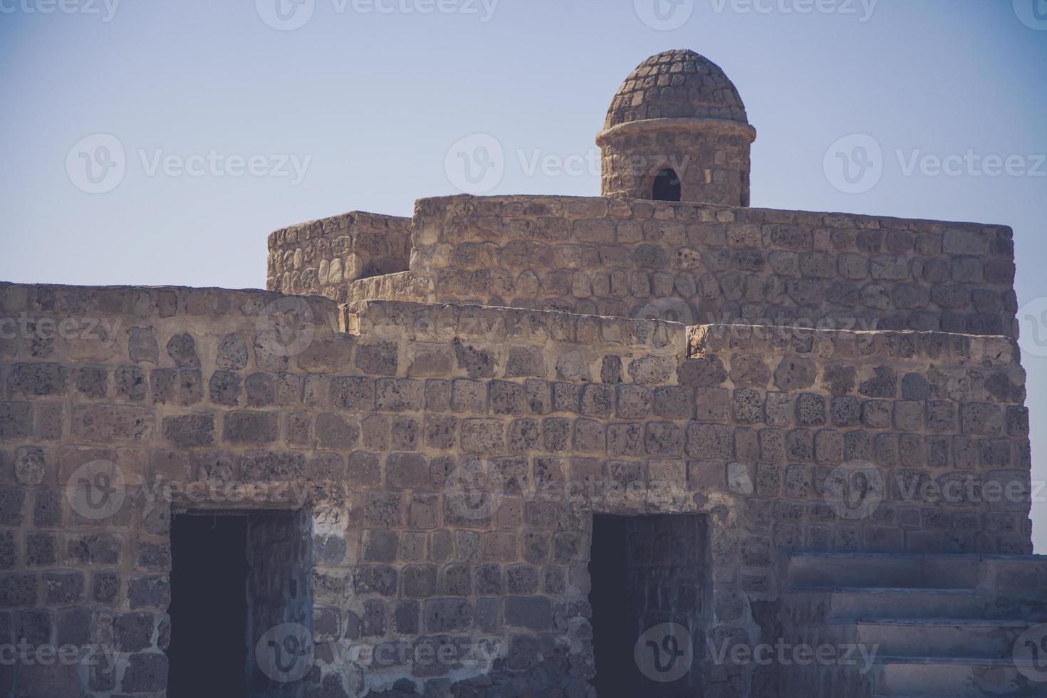 algunas tomas alrededor del fuerte de bahrein, qalat al-bahrain foto