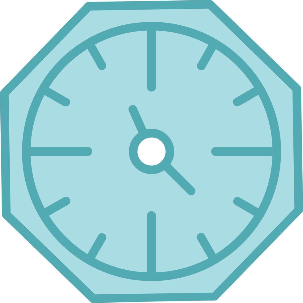 Wall Clock Vector Icon