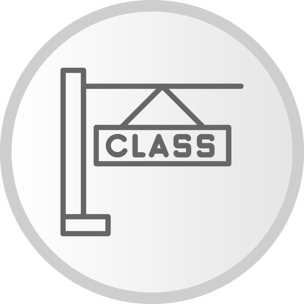 icono de vector de clase