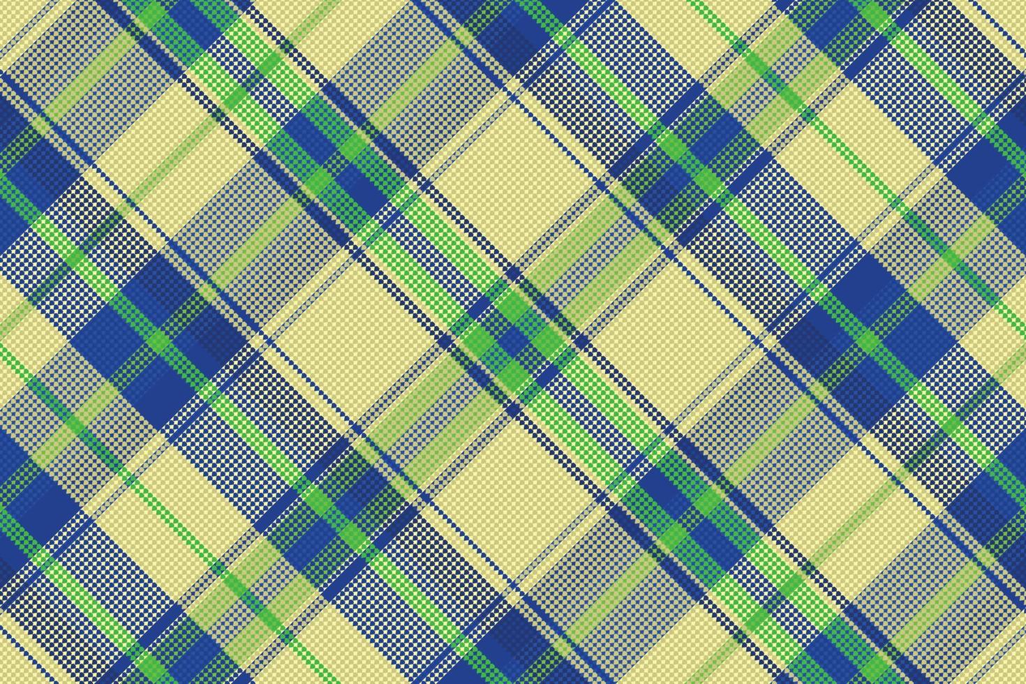 Tartan or plaid winter color pattern. vector