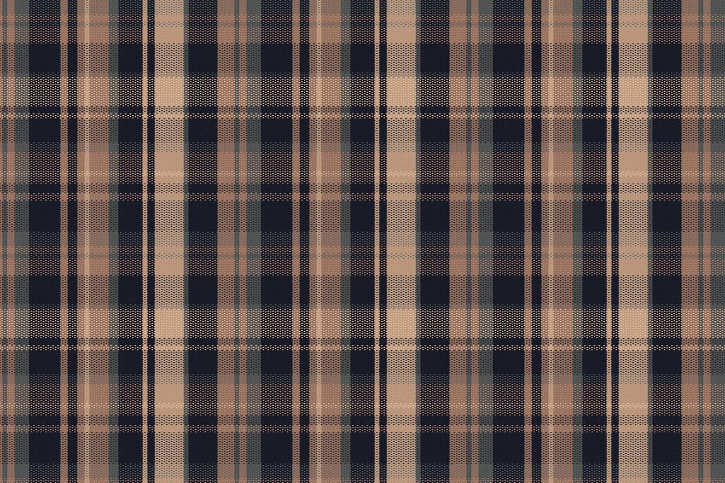 Tartan or plaid winter color pattern. vector