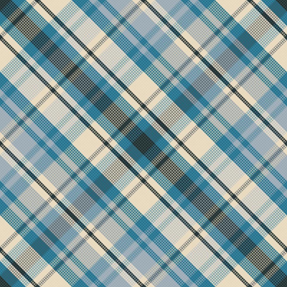 Tartan or plaid winter color pattern. vector