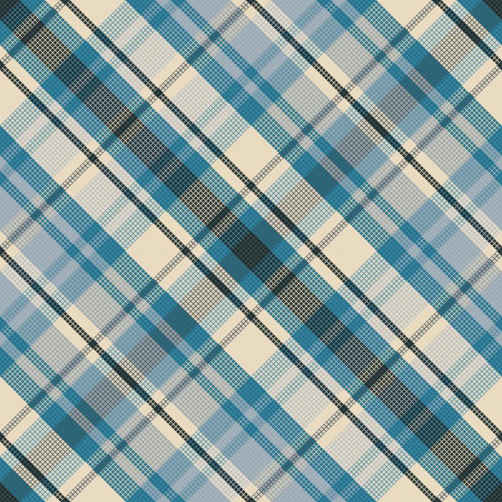 Tartan or plaid winter color pattern. vector