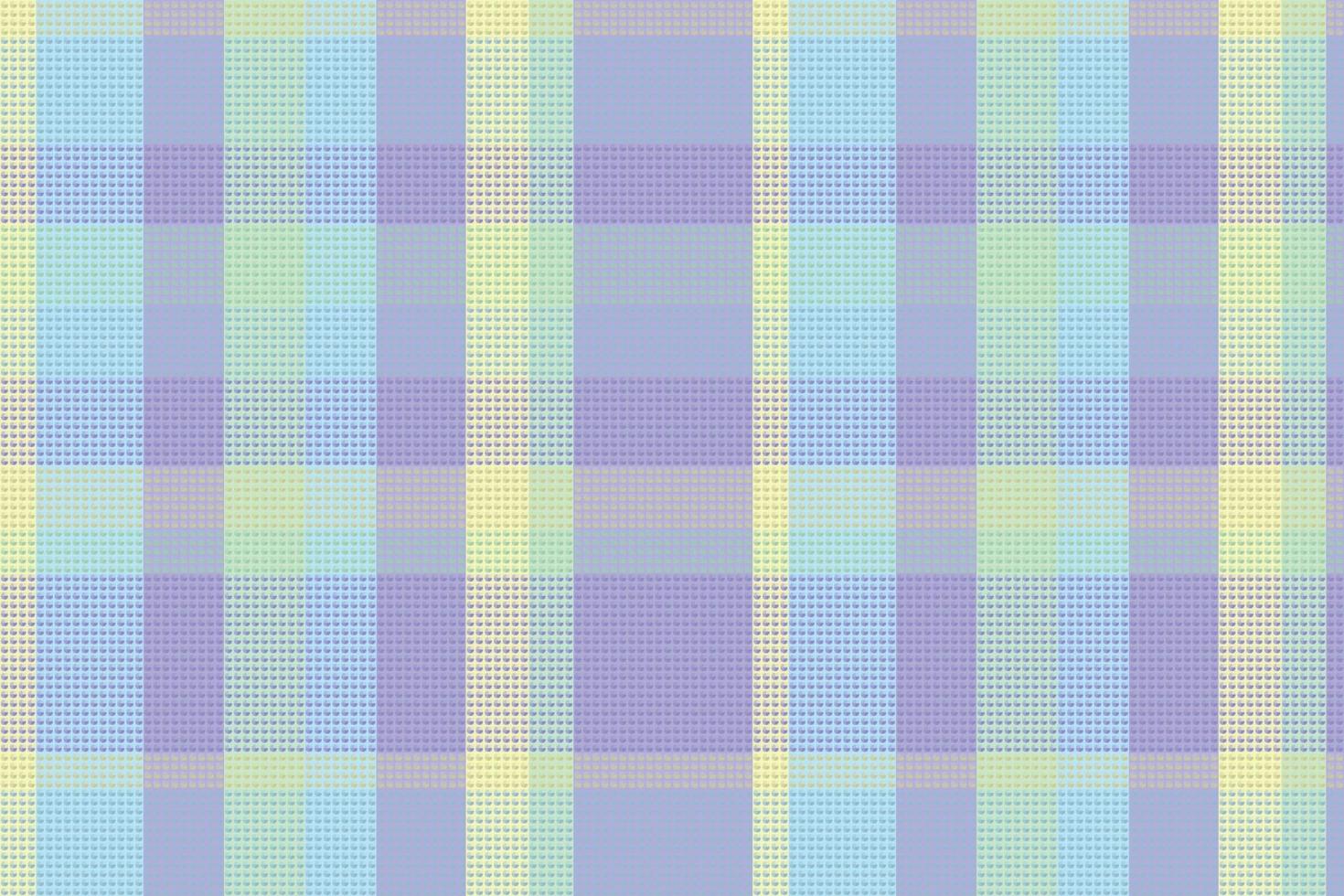 Tartan or plaid pastel color pattern. vector