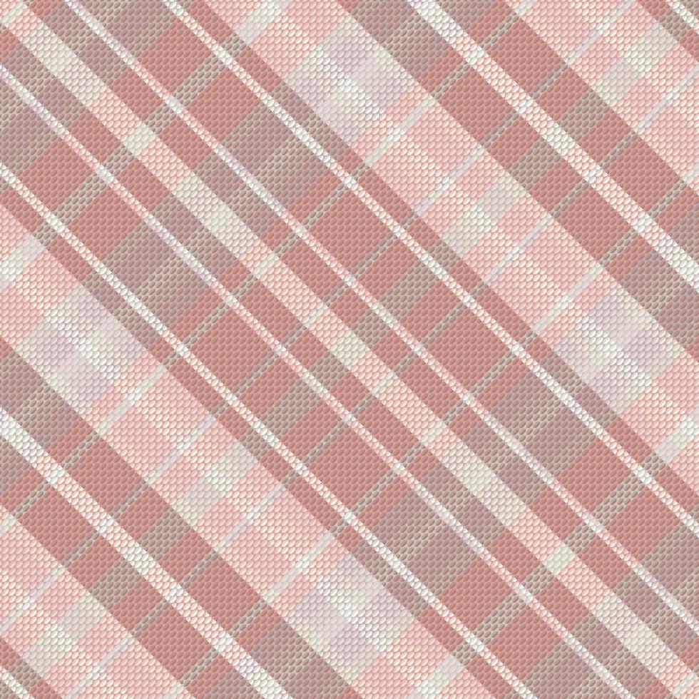 Tartan or plaid winter color pattern. vector