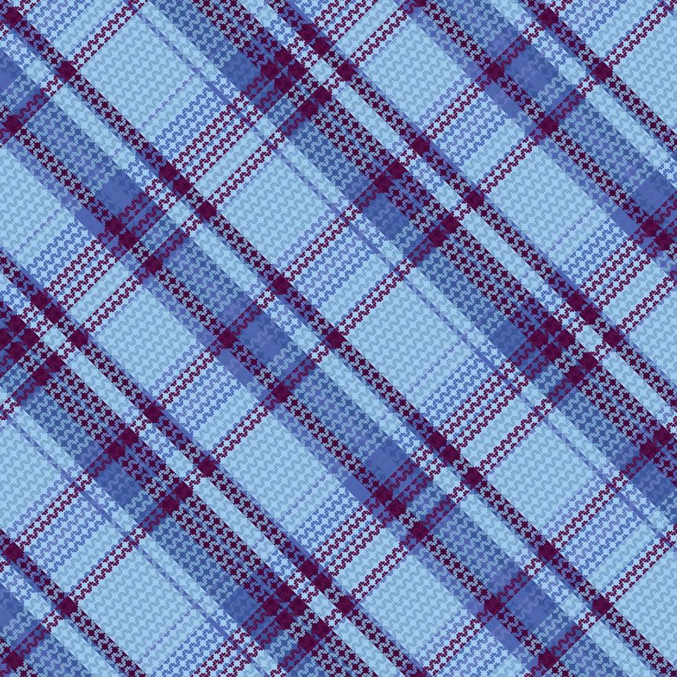 Tartan or plaid winter color pattern. vector