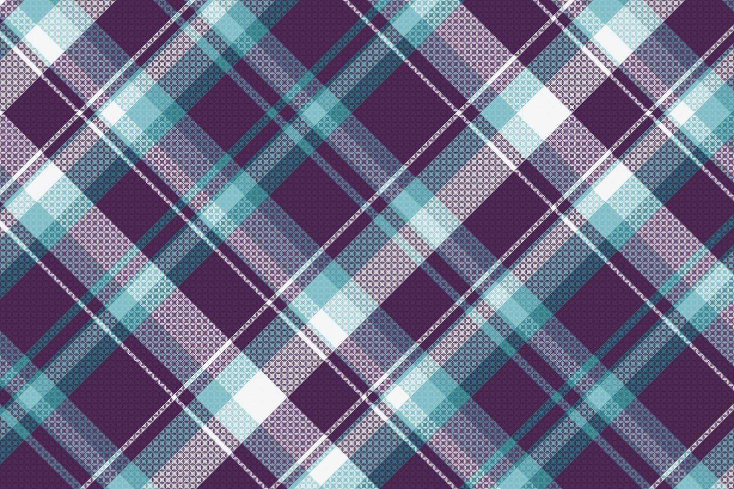 Tartan or plaid winter color pattern. vector
