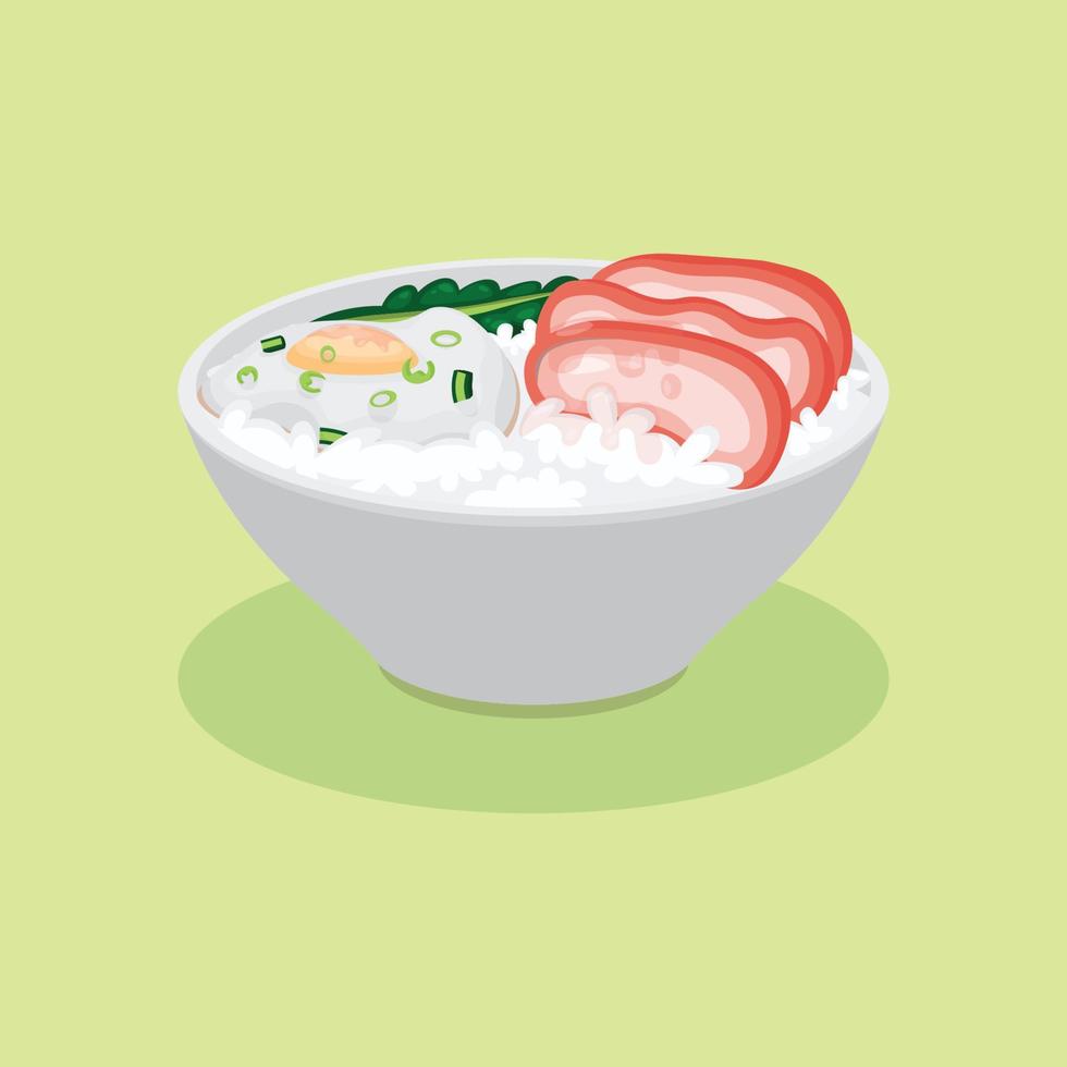Char Siu background. Design with cartoon style. vector