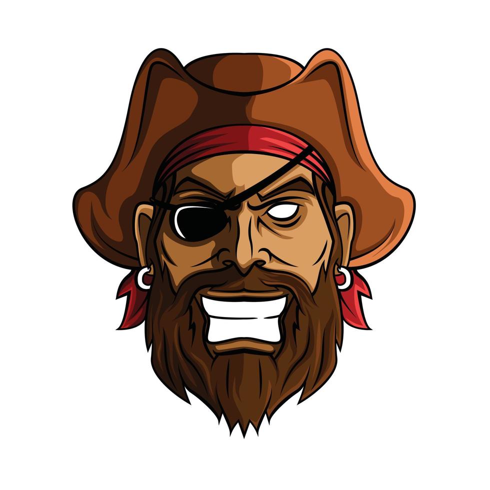 Male Pirates Illustration vector