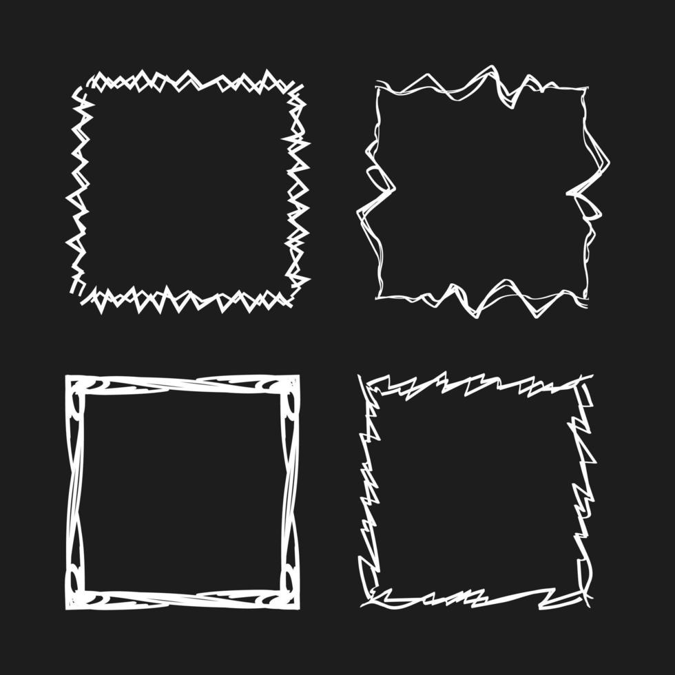 Hand Drawn Frame Collections Vector