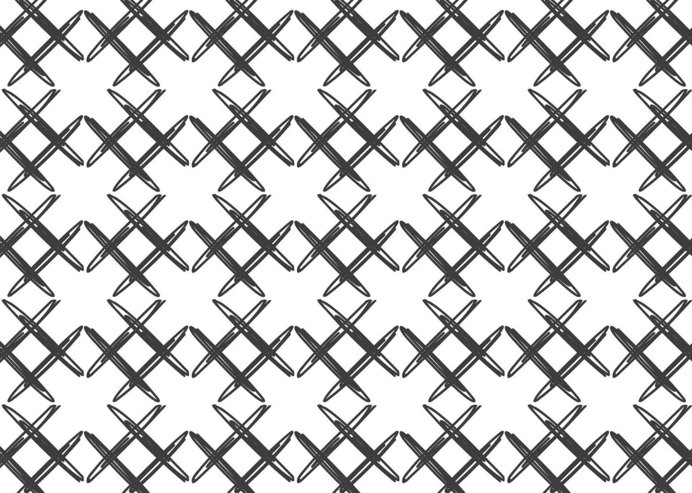 Decorative Black White Pattern Banner Background vector