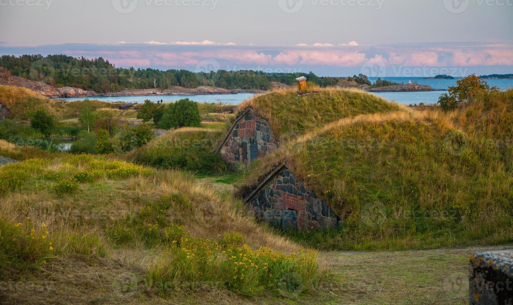 Views from around Suomenlinna in Helsinki, Finland photo