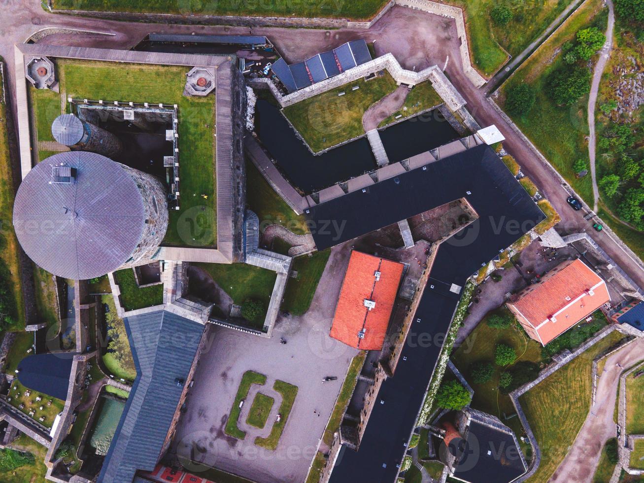 Carlstens Fastning fortress seen in Marstrand, Sweden photo