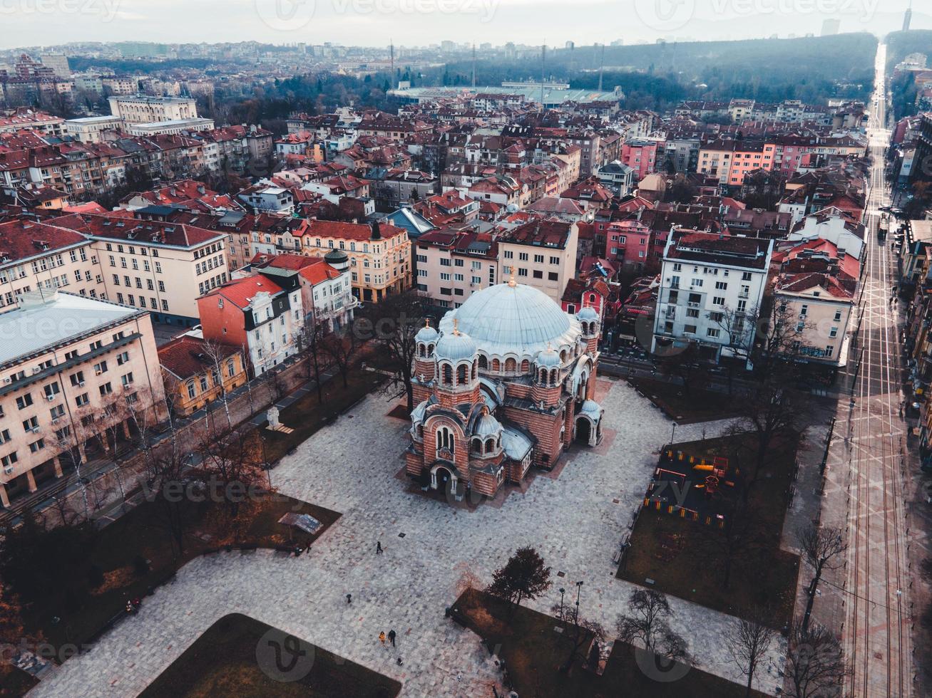 iglesia de sveti sedmochislenitsi en sofía, bulgaria foto