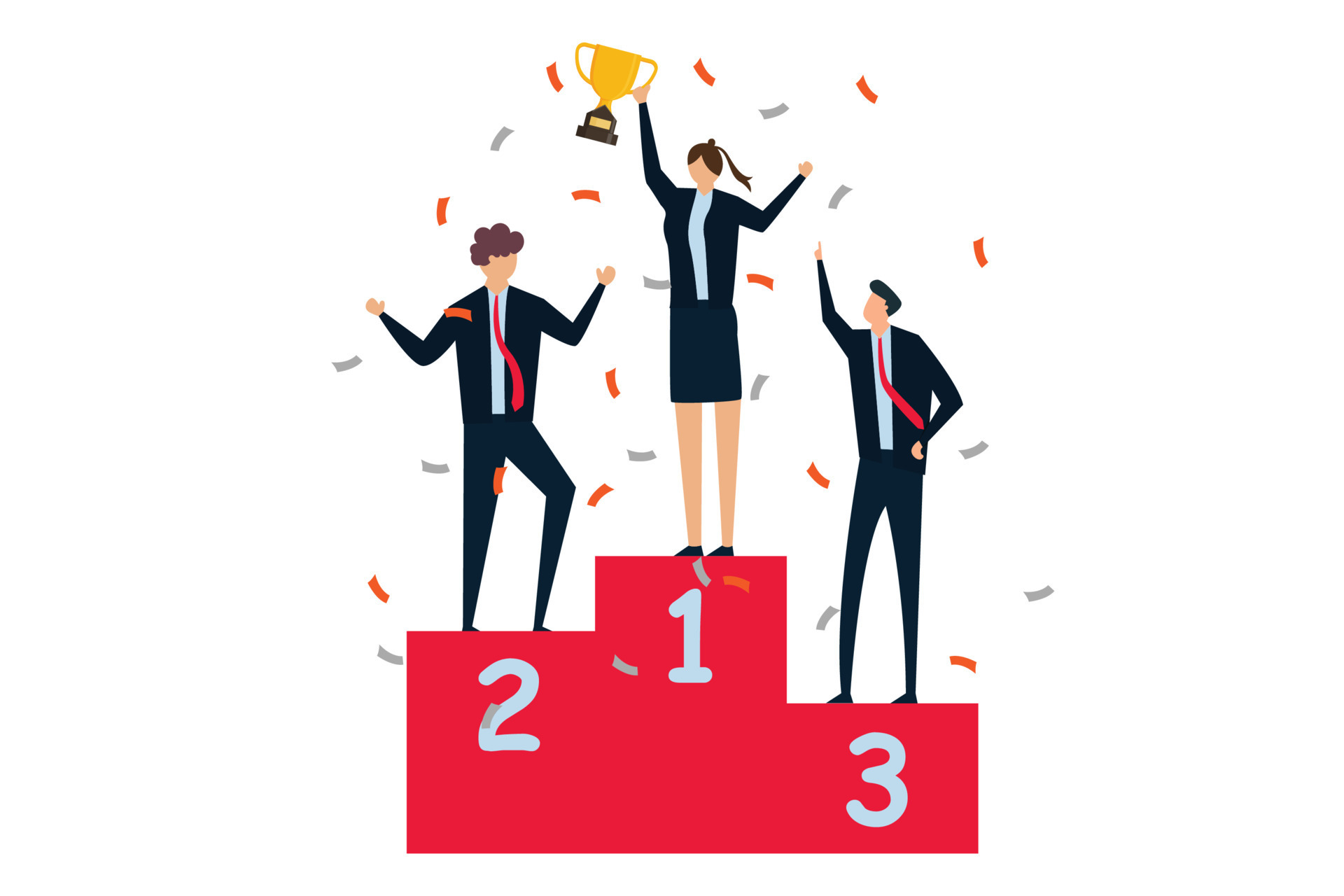 Woman Leadership Confidence Smart Woman Team Leader 1st Winner With woman-leadership-confidence-smart-woman-team-leader-1st-winner-with